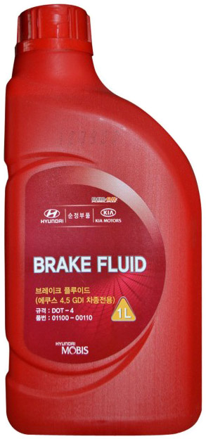 Гальмівна рідина HYUNDAI DOT 4 1 л (110000120)